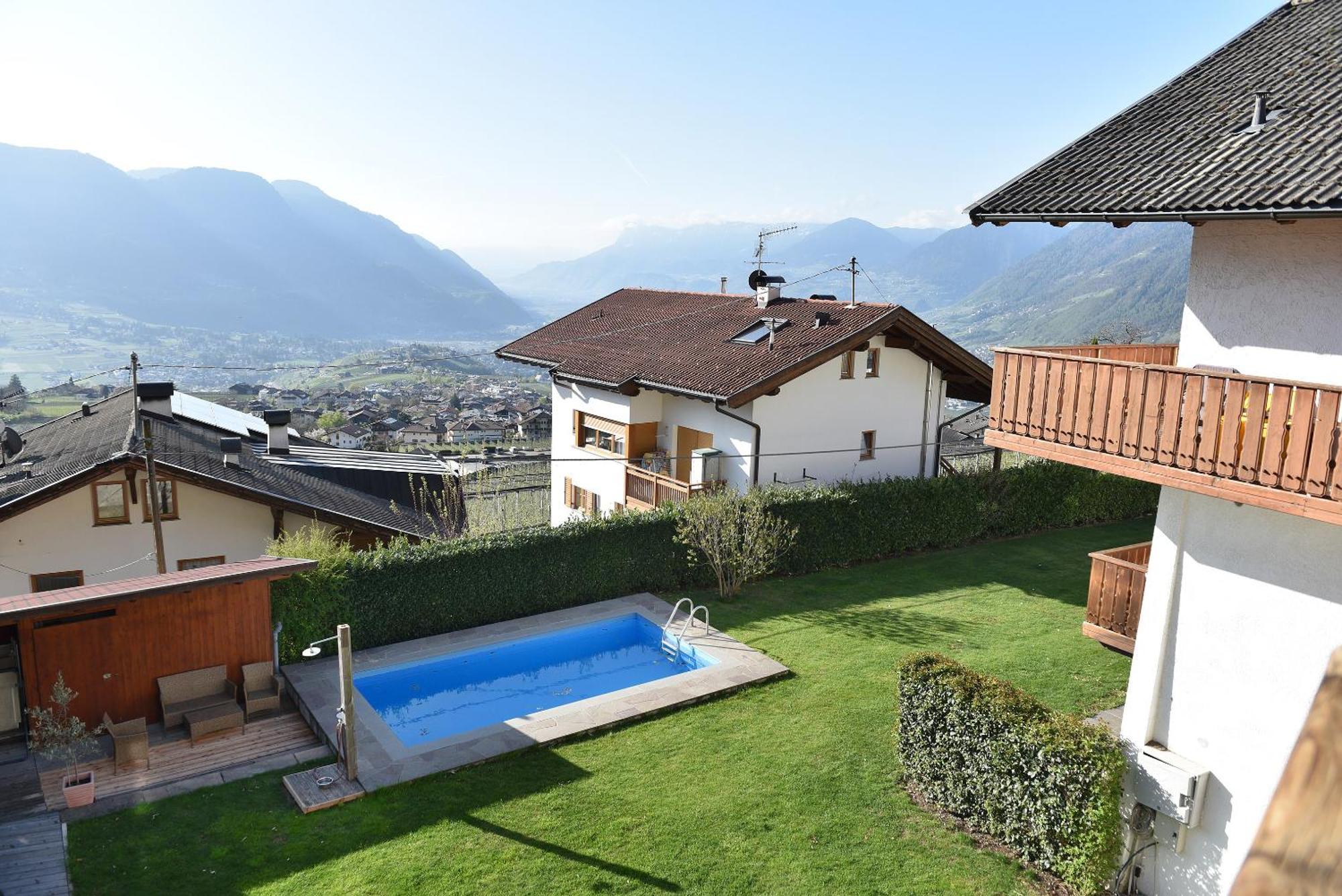 Haus Rosengarten Tirolo Exteriör bild